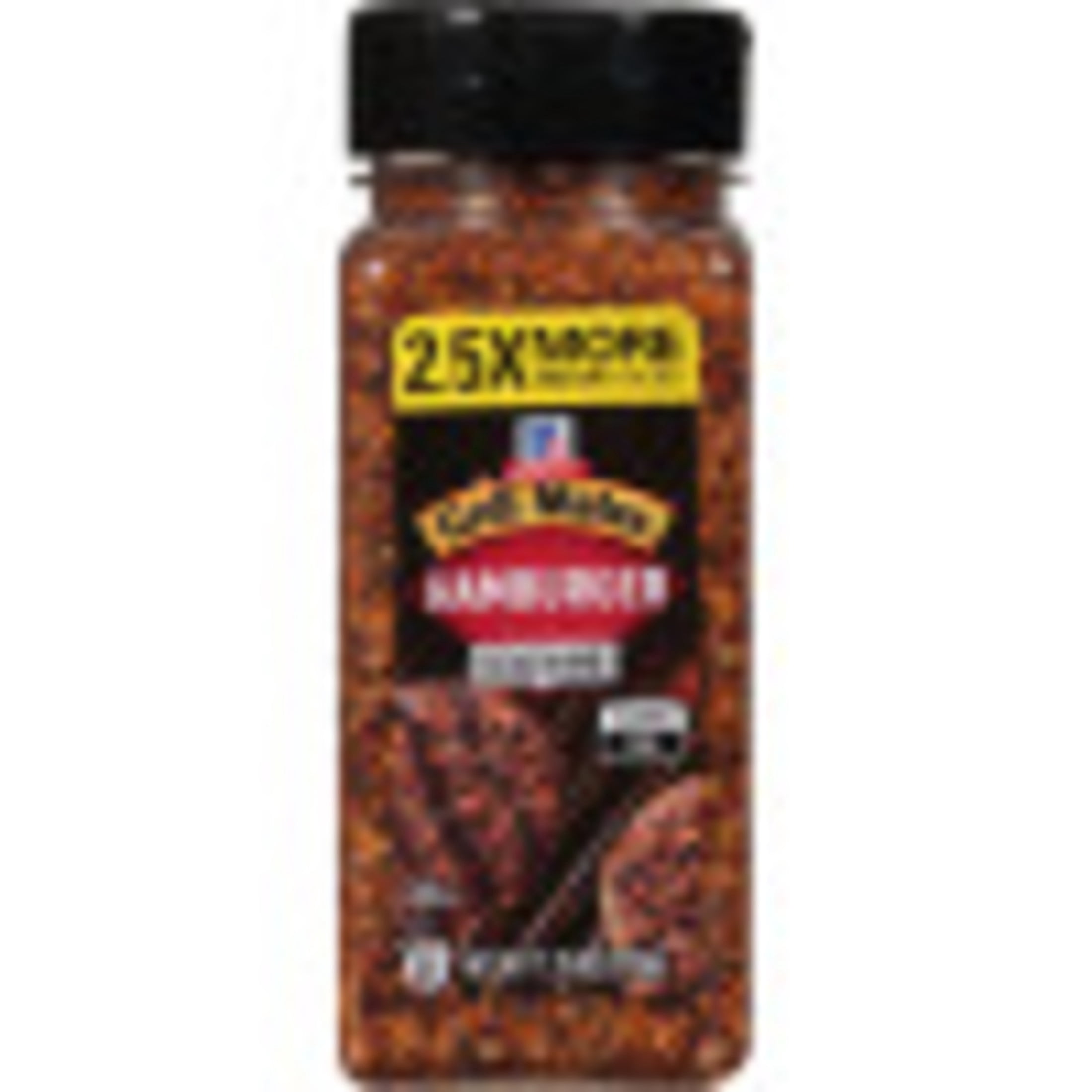 (6 pack) Grill Mates Hamburger Seasoning, 7.75 oz Bottle