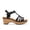 Black Leather, variant on Seannah Madi Womens Wedges