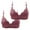 A-Purple, variant on Bras for Women 2 Pack Womens Floral Rhinestones Comfort Breathable Bra Wireless Seamless Push Up Bras Everyday Underwear Black M(38/85BC)