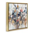 thumbnail image 3 of Stupell Industries Modern Painterly Floral Arrangement Botanical & Floral Painting Gold Floater Framed Canvas Art Print Wall Art, 18 x 18, 3 of 9
