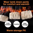 thumbnail image 3 of Nuevos Pantalones Terciopelo Cordero Invernal para Hombre Engrosados ​​con Terciopelo Pantalones Deportivos Cálidos Informales Confeccionados Y Con Cierre Piernas (gris Con Cierre Pies L), 3 of 9