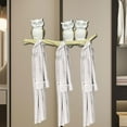 thumbnail image 6 of yotijay Owl Wall Hook Decoration Rack for Bedroom Porch Household 3 Hooks, 6 of 9
