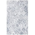 thumbnail image 2 of Safavieh Ikat Kim Geometric Wool Area Rug, Silver/Gray, 3' x 5', 2 of 10