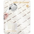 thumbnail image 5 of Shower Mat 16"x36", Extra Long Bathtub Mat Non Slip with Suction Cups, Bath Matts for Shower Floor/Inside Shower, Quick Dry, Easy Clean, 5 of 12