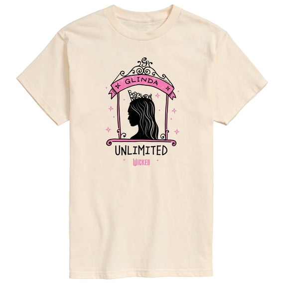 Wicked - Unlimited Glinda Men's Short Sleeve Graphic T-Shirt