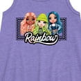 thumbnail image 2 of Rainbow High - Rainbow Checkered Frame - Toddler and Youth Girls A-line Dress, 2 of 4