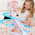 thumbnail image 4 of TIELUTT Climbing Stairs Toy with Slide 1 Set Themed Cute Toys with Division And Multiplication Games Division Wrap Ups Kids Learning Ages 3-5 Counting Cubes for Kids Math 100 Building for Boys 8-12, 4 of 8
