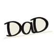 thumbnail image 1 of DOLITY Dad Creative Photo Frame Desktop Decoration standing Photo Frame for Bedroom Black, 1 of 9