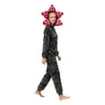 thumbnail image 4 of Unisex Onesies for Womens Mens Pyjama Long Sleeved One Piece Pajamas Hooded Sleepwear Winter Christmas Pajama for Adults, 4 of 7