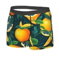 thumbnail image 2 of Kll Fresh Orange Men'S Cotton Boxer Briefs Underwear-X-Large, 2 of 9