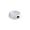 Grey, variant on Pink Cute Oval Plastic Pet Bowl Anti Knockover Non Slip Cat Dog Food Water Dish Easy Clean 6.9X5.1 Inch