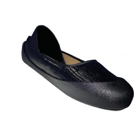 Balerina para dama Roommie Charol negro Medida 26 CM Doble Suela