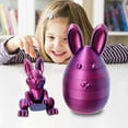 thumbnail image 4 of Moocorvic Filled Easter Eggs with Bunny, Plastic Easter Basket Stuffers Toys Party Favors Funny Gifts for Kids, 4 of 6