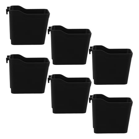 

6 Pcs Pegboard Storage Bin Accessories for Cup Stand Tool Office Organizer Pp
