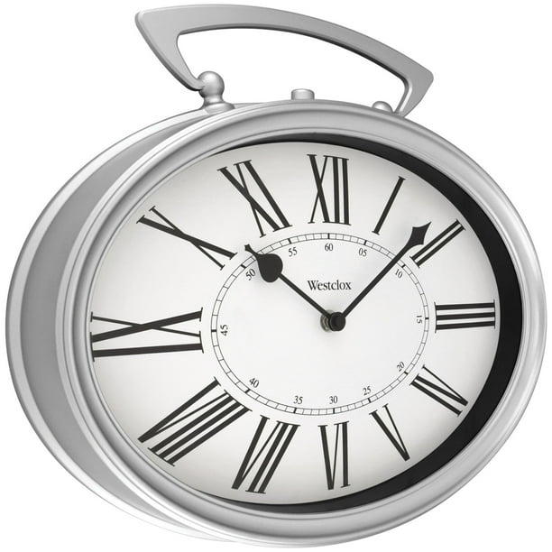 Westclox 33992 15" Oval Pocket Watch Wall Clock