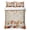 Light Brown, variant on 3 Pieces Queen Quilt Set,Vintage Fall Thanksgiving Pumpkin Soft Bedding Sets with 1 Quilt & 2 Pillow Shams,Farmhouse Maple Leaves Summer Bedspread Lightweight Coverlet Comforter for All Season