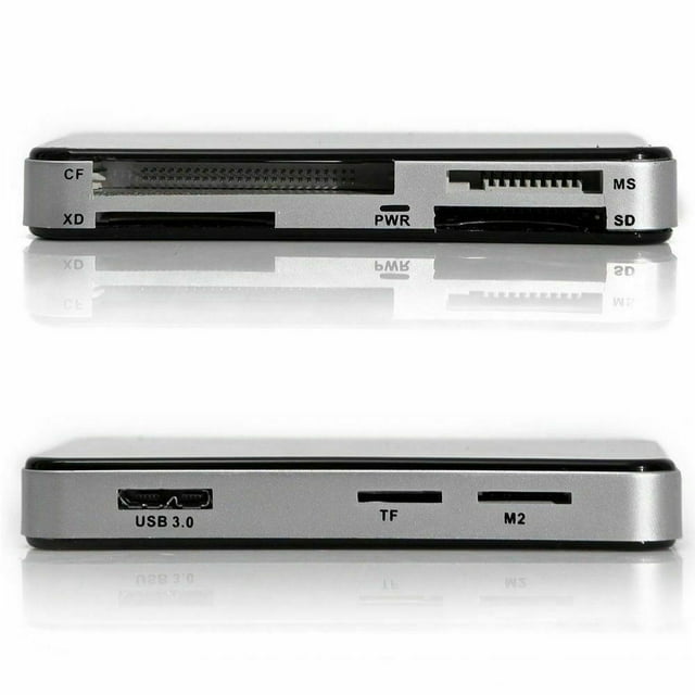 SANOXY USB 3.0 8-in-1 Compact Flash Multi Card Reader CF Adapter Micro SD MS XD 5Gbps