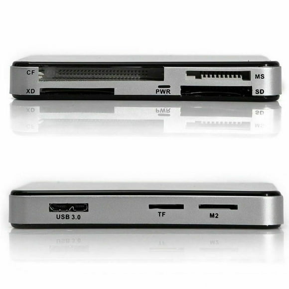 SANOXY USB 3.0 8-in-1 Compact Flash Multi Card Reader CF Adapter Micro SD MS XD 5Gbps
