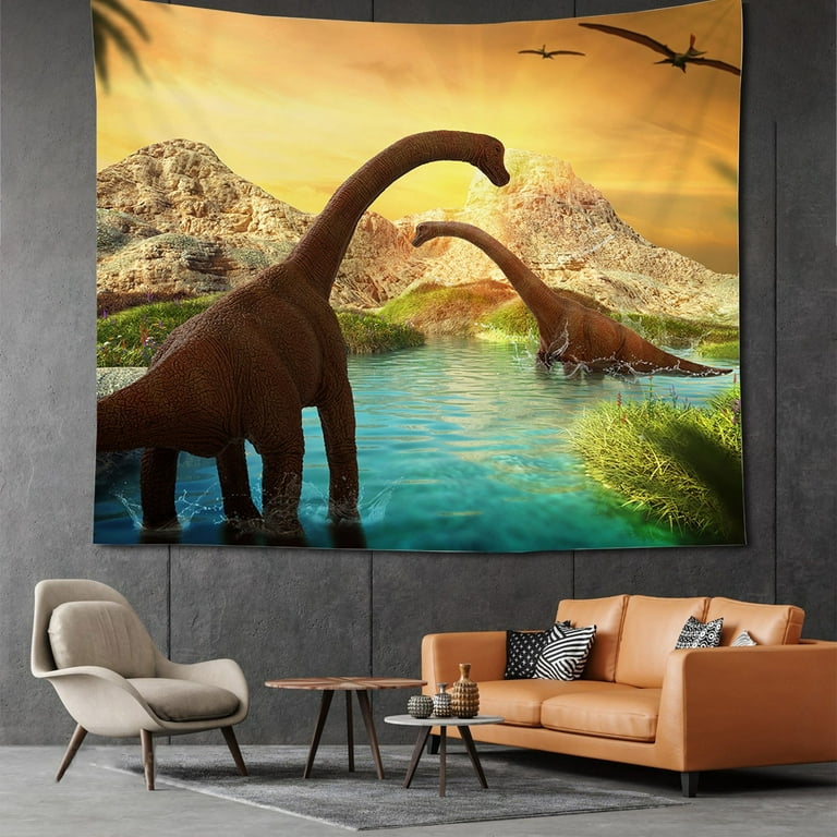 MPWEGNP Wolf Tapestry For Men Large Cool College Dorm Tapestry Dinosaur Animal Art Tapestry Wall Spiritual Tapestry For Living Room Bedroom Tapestries