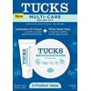 2 Pack Tucks Multi-Care Relief Kit Lidocain 5% Cream and Witch Hazel Pads