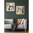 thumbnail image 6 of Kate and Laurel Sylvie Abstract Mid Century Modern Framed Canvas Wall Art by Rachel Lee of My Dream Wall, 22x22 Natural, Modern Modern Abstract Wall Décor, 6 of 6