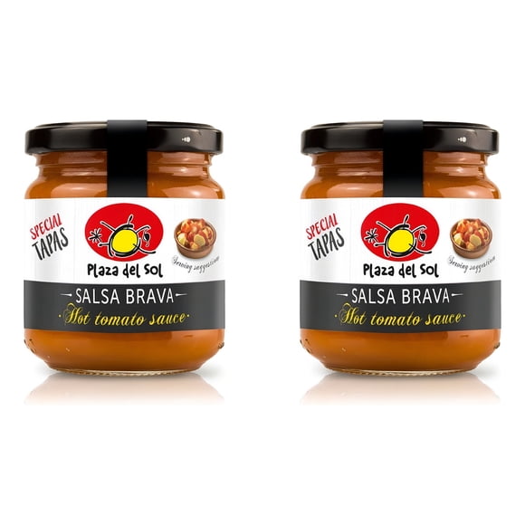 Plaza Del Sol, Salsa Brava, 185 Gramos, 2 Piezas