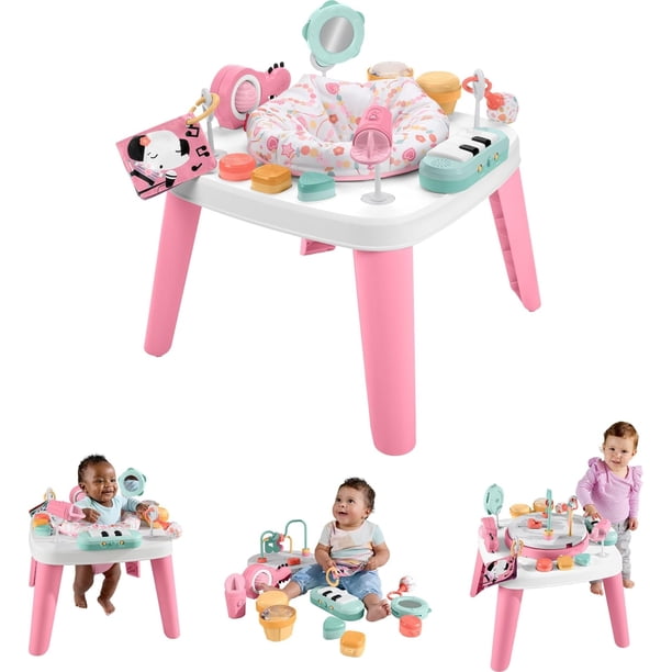 Centro de actividades Fisher-Price para bebés y niños pequeños con música y luz