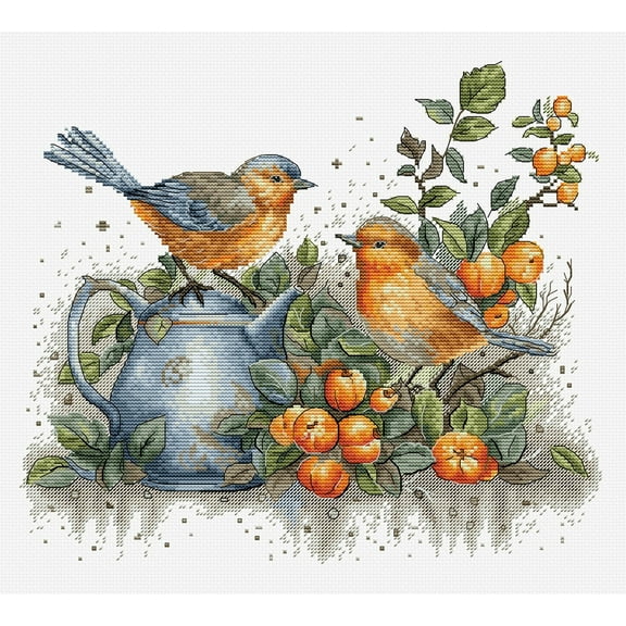 Song of The Birds BU5031L Counted Cross-Stitch Kit