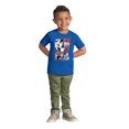 thumbnail image 3 of The Smurfs Kanji Up To No Good Youth T Shirt Tee Boys Infant Toddler Brisco Brands 12M, 3 of 5