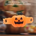 thumbnail image 4 of Yuarrent brillante de calabaza de Halloween luminosa de de Halloween Reloj brillante naranja de Halloween con de botón Kits de decoración para fiestas No.2 Yuarrent HA027278-02, 4 of 6