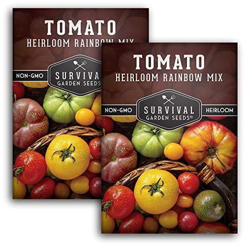 Heirloom Rainbow Mix Tomato Seed