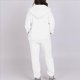thumbnail image 4 of Sudadera con Capucha y Cremallera para Mujer, de Larga, Color Liso, Informal, de Otoño, con Chaqueta y Pantalón L, 4 of 6
