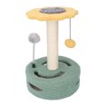 thumbnail image 2 of Matériaux Durables Poteau à Griffer pour Chat, Design Multifonctionnel, Base Renforcée, Sonnette de Réduction de l'Anxiété, Apparence Adorable pour Escalade Saut, 2 of 8