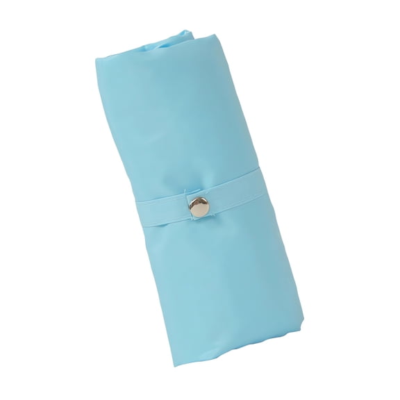 Oioii 7.87x3.54in Reusable Grocery Bags,Reusable Shopping Bags,Folding Bags Totes,Stretchable and shrinkable shopping bag for Groceries,Blue