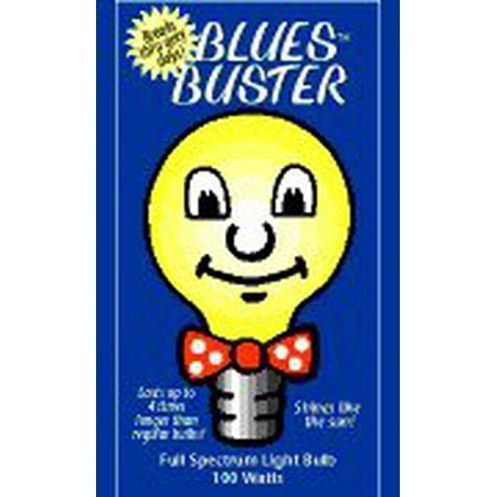 Light Bulb-Clear 60 Watt Blues Buster 1 Each