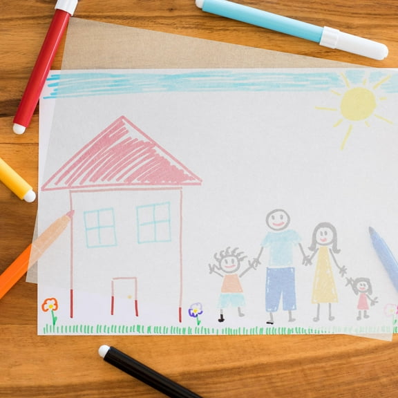 Nestingho 10Pcs Shrinky Film Sheets for Shrink Heat Shrink Plastic Sheets White