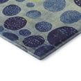 thumbnail image 3 of Addison Rugs Mayfield Premium Machine Washable Transitional Geometric Navy Rectangle Rug, 3' x 5', 3 of 7