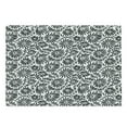thumbnail image 1 of Black and White Cutting Board, Simple Floral Motifs Tropical Island Vegetation in Monochrome Doodle Style, Decorative Tempered Glass Cutting and Serving Board, Large Size, Black White, by Ambesonne, 1 of 1