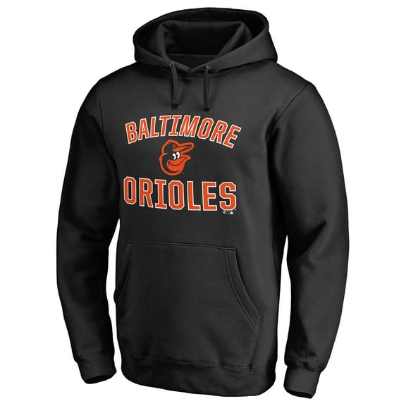 Men's Black Baltimore Orioles Victory Arch Pullover Hoodie