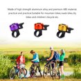 thumbnail image 4 of Tignapoo Mountain Bike Thumb Bell - Stylish Silver Handlebar Accessory with Loud Sound, Easy Installation, Fits Various Bike Types, Durable Aluminum Alloy and ABS Material, 4 of 5