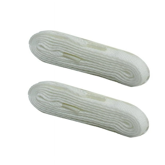 Kiwi Casual Flat White Shoelaces - 40 Inches