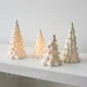 thumbnail image 2 of Mini árbol de Navidad luminoso de cerámica, pequeños adornos de escritorio para el hogar, regalos de Navidad, accesorios de diseño de escena pequeña, 2 of 5