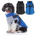thumbnail image 2 of Arnés para perro, abrigo reflectante de invierno, chaleco para cachorro, chaqueta, disfraz de chihuahua y pug para perros pequeños y medianos, ropa cálida, 2 of 5