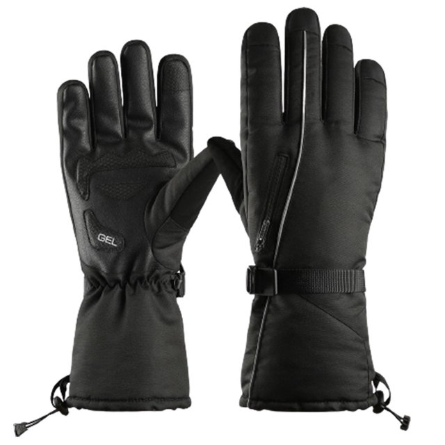 XL Azul 1 par de guantes de pantalla de nieve de esquí de invierno para hombres y mujeres