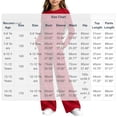 thumbnail image 3 of QTBIUQ Girls Two-Piece Fall Set Long-Sleeve Fitted Crop Top and Elastic Waist Wide-Leg Pants Casual Outfit Set, 3 of 6