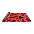 thumbnail image 2 of Ahgly Company Indoor Square Abstract Red Modern Area Rugs, 7' Square, 2 of 4