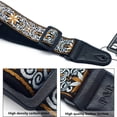 thumbnail image 5 of Electric Bass Guitar Shoulder Strap Universal Vintage Adjustable Denim Cotton Belt Strap For Acoustic Electric Bass Guitars, 5 of 10