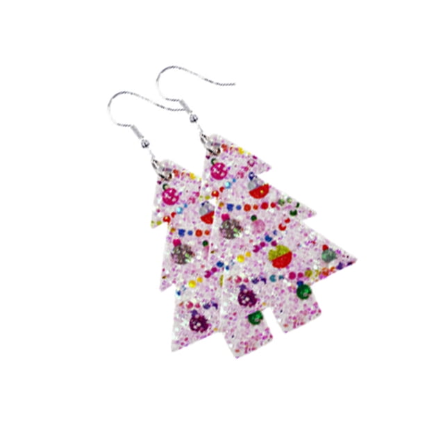 Qarigey Pendientes de araña PU Gota de agua Pendiente de oreja Estampado Joyas divertidas Ornamento Pendiente Universal Navidad Boda Ropa, zapatos y accesorios Miscelánea tipo 10 Qarigey AP010141-10