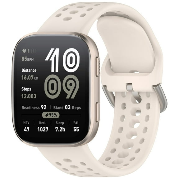 Bip6 Replacement Band for Bip6 Silicone Strap Breathable Smartwatch Accessory– Smart Wristband Replacement