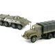 thumbnail image 1 of Camión M35 soviético BTR 80, vehículo blindado con ruedas, modelo de montaje sin goma, coche de juguete militar, 1:72, 1 of 5